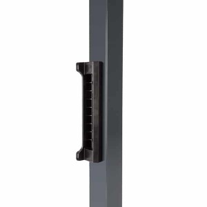 Locinox SFKP QF40 Aufbau-Schlossfänger – Für Einsteckschlösser FORTY -, FIFTY – und SIXTYLOCK – Polyamid