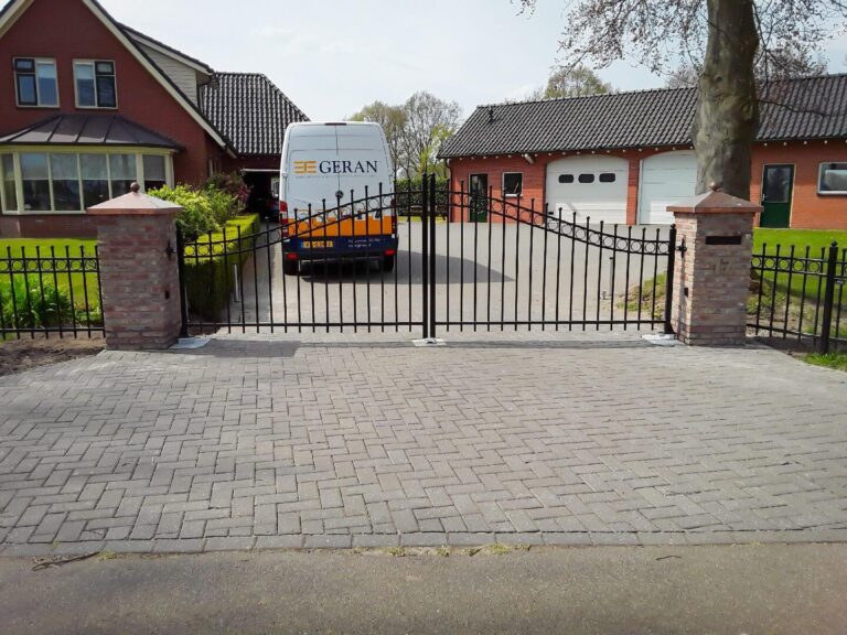 Geautomatiseerde poort met de Fadini Kit COMBI 740