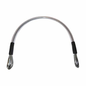 Sicherheitskabel für Tor – Verzinkt – 400 x 6mm – für Tore bis 1600 kg