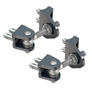 Locinox Schraubbares 4-dimensionales Scharnier – Set (2 stück)