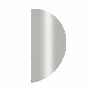 Locinox Abdeckkappe SHROUD – SA – Aluminium halbe maan Abdeckplatte