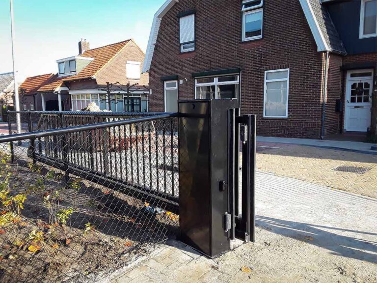 Schuifpoort automatiseren met de Comunello Kit FORT 1000