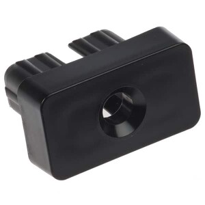Endstück für Profilrohr – Kunststoff – 50 x 25mm