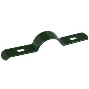 Langscheinzelhalter für Doppelstabmatte Befestigung – Verzinkt – 60mm – RAL 6009