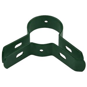 Eckhalter Langschnabel für Doppelstabmatte Befestigung – Verzinkt – 60mm – RAL 6009