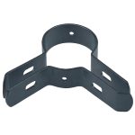 LLH607016 Hoekbeugel langlip voor dubbelstaafmat bevestiging – Verzinkt – 60 mm – RAL 7016