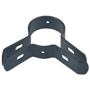 Eckhalter Langschnabel für Doppelstabmatte Befestigung – Verzinkt – 60mm – RAL 7016