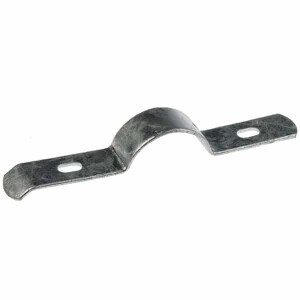 Langscheinzelhalter für Doppelstabmatte Befestigung – Verzinkt – 60mm