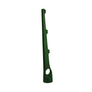 Stacheldrahthalter 3 – Gewinde recht – Aluminium – 60mm – RAL 6009
