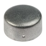 Paaldop rond – Aluminium – 60 mm