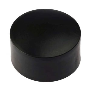 Pfostenkappe rund – Kunststoff – schwarz – 60mm