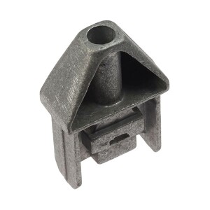 Sicherheitsendstück für Profilrohr – Einschlag – Aluminium – 50 x 25mm