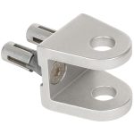 Locinox BOLTON-U opschroefbaar U-oor ongelakt aluminium