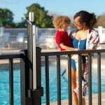Locinox GUARDIMA kindveilig magneetslot – Voor zwembaden en parken – RAL 9005