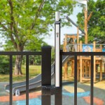 Locinox GUARDIMA kindveilig magneetslot – Voor zwembaden en parken – RAL 9005