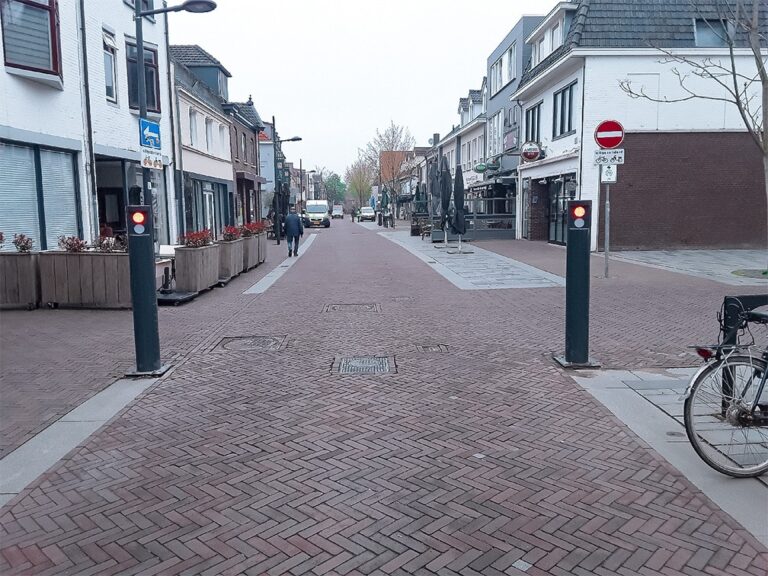 Stadscentrum afsluiten met Fadini TALOS bollards