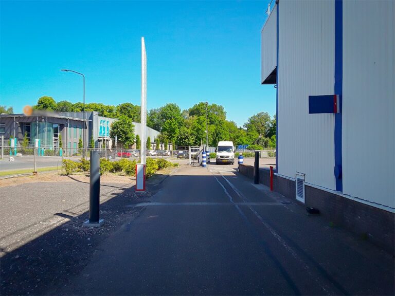 Bedrijventerrein afsluiten met meerdere BAYT slagbomen & Turnstar tourniquet