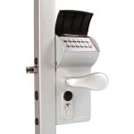 Locinox VALENTINO - Batterijgevoed codeslot zilver