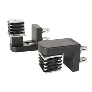 Locinox NOSEHINGE 2 – Dimensional 90° scharnier – für 50mm Profile – Set mit 2 Stück