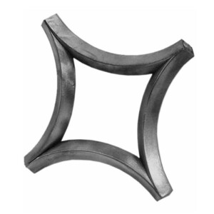 Zierornament diagonal – 14mm – 190 x 190mm