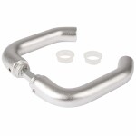 Locinox 3006D-H klinkstel - Stiftlengte 120 mm - Geanodiseerd aluminium - Voor insteeksloten