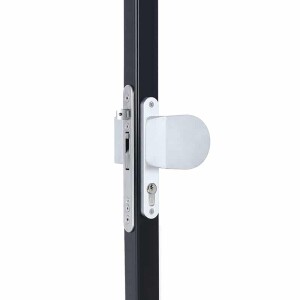 Locinox 3006HOLD Drückergarnitur – Eloxiert aluminium – fest und/oder rotierende bewegung
