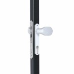 Locinox 3006PAD klinkstel met afgeronde hoeken aluminium