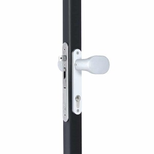 Locinox 3006PAD Drückergarnitur – Eloxiert aluminium – fest und/oder rotierende bewegung