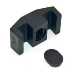 Del Ponti paneelklem 11 mm - Voor dubbelstaafmatten - Zwart 1