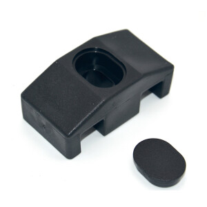 Del Ponti Schalttafelklemme 11mm – Für Doppelstabmatten – Schwarz