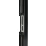 Locinox SHIELDLINE esthetische afsluiting van de opening tussen poortvleugels