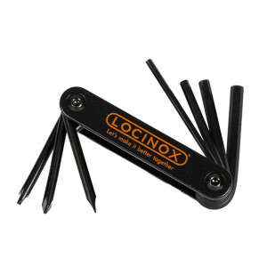 Locinox MULTITOOL Montageschlüssel – Für Schlösser und Schlossfänger