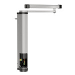 Locinox VENUS gemotoriseerde poortsluiter – Voor looppoorten tot 1400 mm breed & 100 kg – Cut out