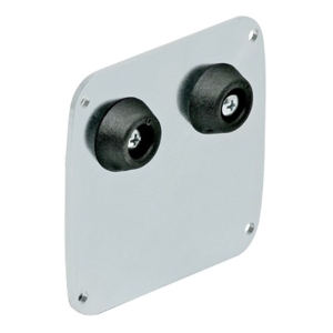 Comunello Endplatte – Für aluminium rail – Aluminium