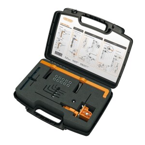 Locinox LION & VERTICLOSE – 2 montage – und Bohrkaliber koffer
