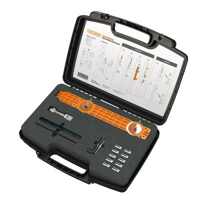 Locinox RHINO montage- en boorkaliber koffer – Voor RHINO poortsluiter
