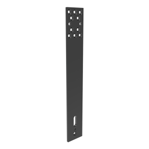 Locinox VENUS Adapterplatte – für die Montage an Wand oder 60-mm-Pfosten – Silber & RAL 9005