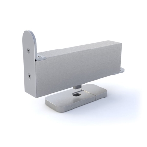 Pendeltürscharnier – Permeator – Einbau mit Anschluss 90° – 150 kg