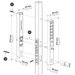 Locinox VITA - Mechanisch codeslot voor insteeksloten