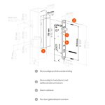Locinox multifunctioneel insteekslot