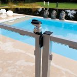 Locinox zwembadslotvanger - Voor vierkante profielen - Voor TWIST40 gemonteerd