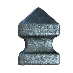 PfostenKopff 50 x 50mm – Massiv geschmiedet