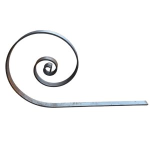 Tor-Schnörkel mit geschmiedetem Ende 40 x 8 mm – 500 mm