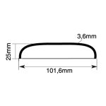 Lasbodem - Buisbodem 101.6mm