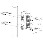 Locinox SKRZ slotvanger voor ronde profielen