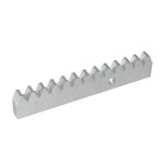 IBFM RVS tandlat 1 meter - 30x12mm M4 artikelnummer 97303012 afbeelding