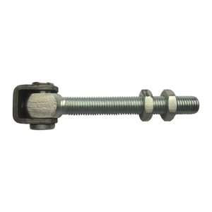 Torbänder M20 – Mit 2 platte Muttern – 140mm – galvanisch verzinkt