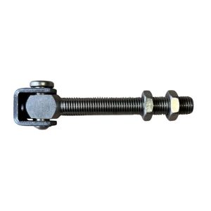 Edelstahl Torbänder M20 – Stahl bügel und 2 platte Muttern – 140mm