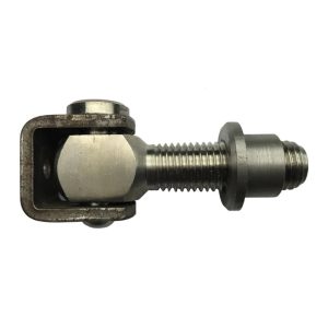 Edelstahl Torbänder M20 – Stahl bügel und Einschweißmutter – 60mm
