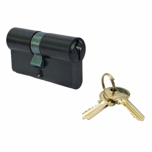 IBFM Profilzylinder verschiedenschließend – 54 – 90 mm – Symmetrisch – Schwarz
